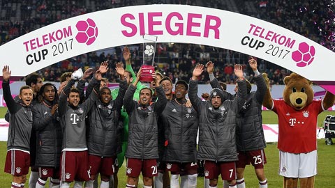 Bayern Munich vô địch Telekom Cup 2017: Cú hích cho lượt về