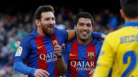 Messi và Suarez là song sát đáng sợ nhất châu Âu
