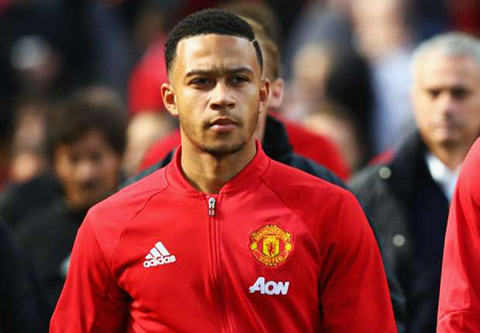 Depay không có nhiều đóng góp trong thời gian gắn bó với M.U