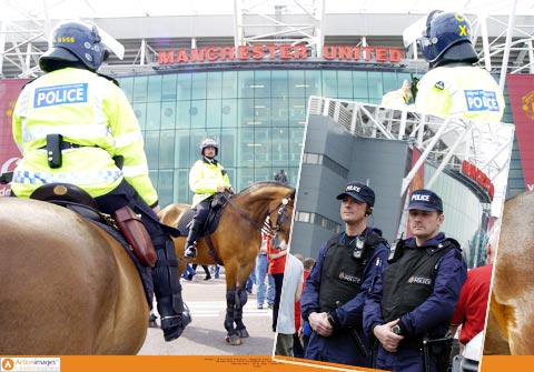 Công tác an ninh ở sân Old Trafford đang được siết chặt hơn bao giờ hết