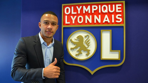 Lyon xác nhận chiêu mộ thành công Depay
