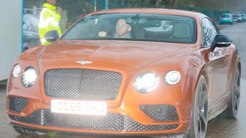 Hậu trường sân cỏ 21/1: Rooney tậu siêu xe Bentley giá 250.000 bảng