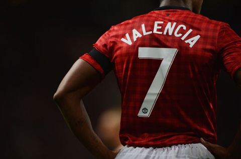 Valencia không xứng đáng với chiếc áo số 7 ở M.U