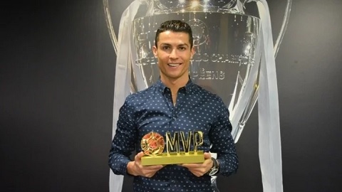 Ronaldo giành thêm giải thưởng cá nhân từ Trung Quốc