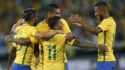 Brazil hạ Colombia ở trận giao hữu gây quỹ cho CLB Chapecoense