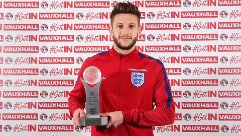Lallana giành giải Cầu thủ người Anh xuất sắc nhất năm 2016