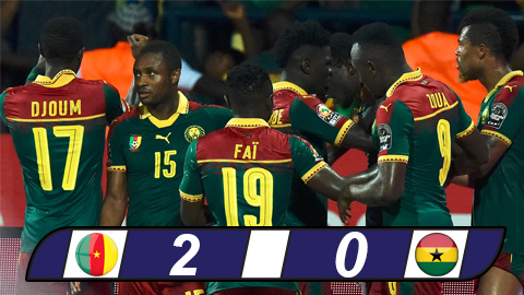Đánh bại Ghana, Cameroon vào chung kết AFCON 2017