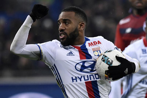 Lacazette đang là chân sút số 1 của Lyon trong những mùa giải vừa qua