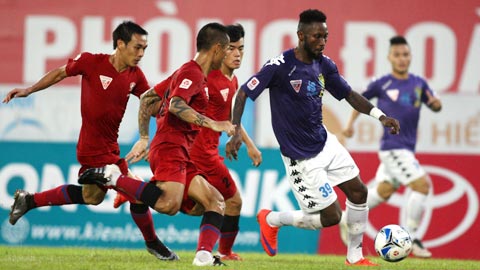 Samson vắng mặt  2 trận quan trọng của Hà Nội FC