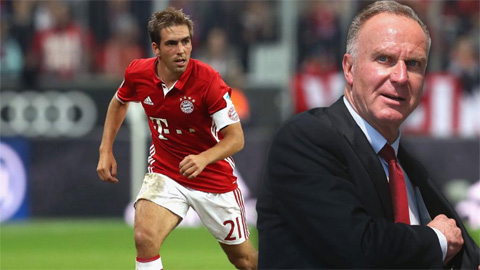 BLĐ Bayern không hài lòng về thông báo giải nghệ của Lahm