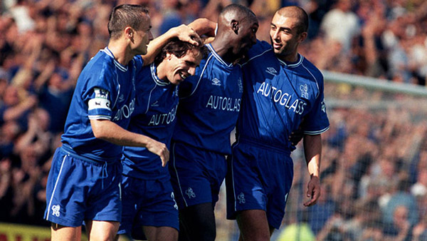 Chelsea (22 lần): Gianluca Vialli, Gavin Peacock, Mark Hughes, Gianfranco Zola, Tore Andre Flo, Jimmy Floyd Hasselbaink (3 lần), Frank Lampard (3 lần), Eidur Gudjohnsen, Didier Drogba (3 lần), Nicolas Anelka, Salomon Kalou, Fernando Torres, Samuel Eto'o, Eden Hazard, Andre Schurrle, Diego Costa 