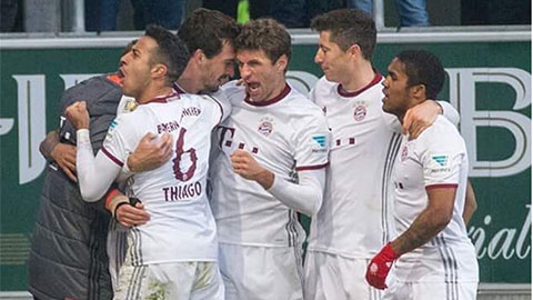 Vòng 20 Bundesliga: Hùm xám đắc lợi