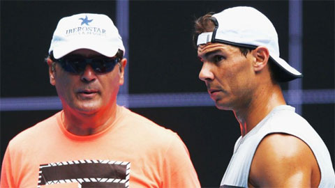 Nadal sắp chia tay HLV Toni