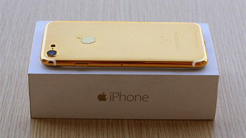 iPhone 7 mạ vàng, món quà sang chảnh ngày Valentine