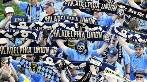 Các fan Philadelphia Union sẽ có thợ xăm hình riêng 