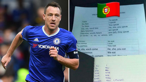 Học tiếng Bồ Đào Nha, Terry đã sẵn sàng chia tay Chelsea?
