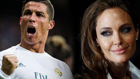 Ronaldo sắp đóng phim với Angelina Jolie