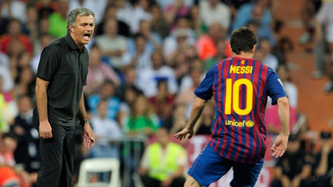 Mourinho và Messi từng đụng độ nhiều lần trong quá khứ