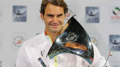 Federer, Murray, Wawrinka cùng tranh cup ở Dubai