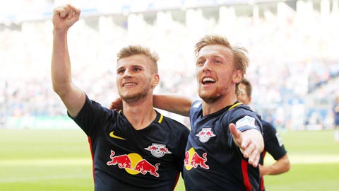 “Song sát” Forsberg - Werner trở lại, Leipzig tái thách thức Bayern