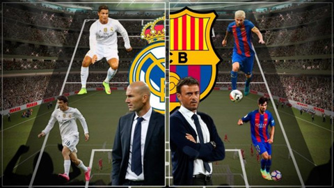 Real và Barca, hai khung trời tương phản