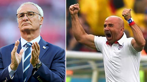 Sampaoli vs Ranieri: Nghề cầm quân, lúc vinh lúc nhục