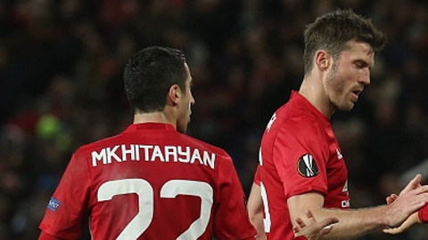 Mkhitaryan và Carrick nguy cơ lỡ chung kết cúp Liên đoàn