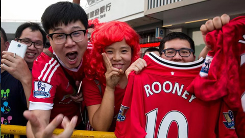 Người Trung Quốc thích Ronaldo, M.U và Bundesliga