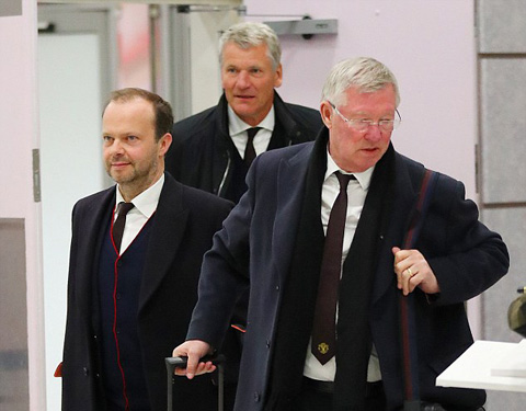 Sir Alex Ferguson và PCT Ed Woodward