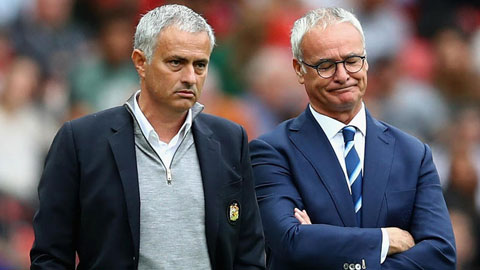 HLV Mourinho động viên đồng nghiệp Ranieri sau cú sốc mất việc