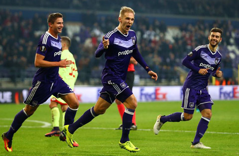 Anderlecht là một đối thủ đáng gờm