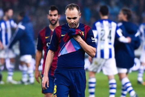 Barca từng đối mặt cuộc khủng hoảng tương tự sau thất bại trên sân Anoeta