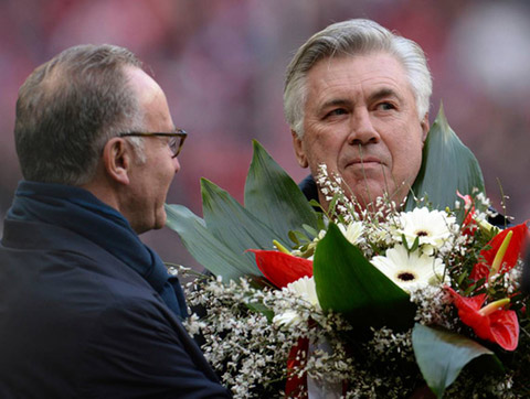 BLĐ Bayern đặt nhiều kỳ vọng vào Ancelotti