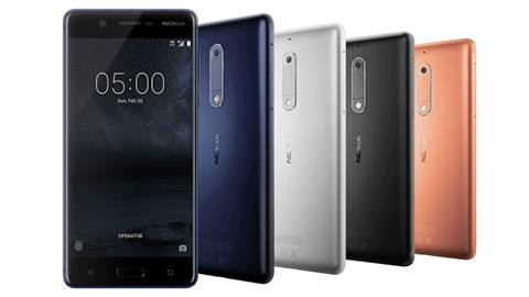 Nokia 3, Nokia 5 trình làng với nhiều điểm nhấn