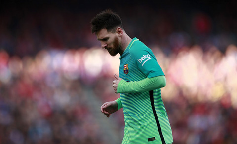 Messi đang phải gánh sức kéo cả đoàn tàu Barca