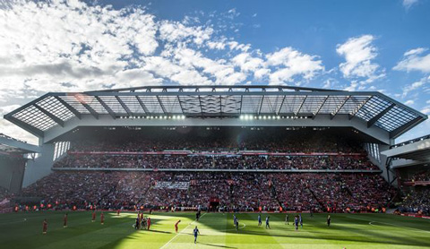 Liverpool đã nâng cấp lại khán đài Main Stand