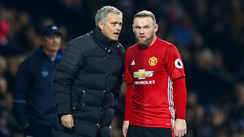 Rooney không còn được trọng dụng dưới thời Mourinho