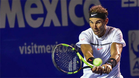 Nadal dễ dàng vào tứ kết Abierto Mexicano Telcel