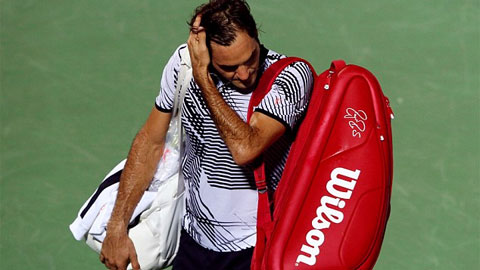 ĐKVĐ Australian Open, Roger Federer bị loại ở vòng 2 Dubai Championships