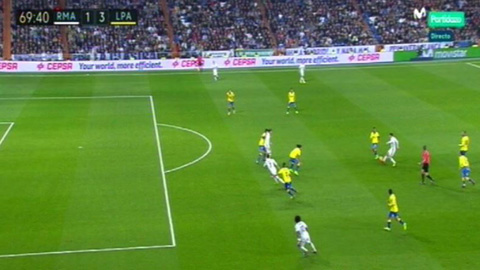 Real bị tước oan 2 bàn thắng trong trận hòa Las Palmas
