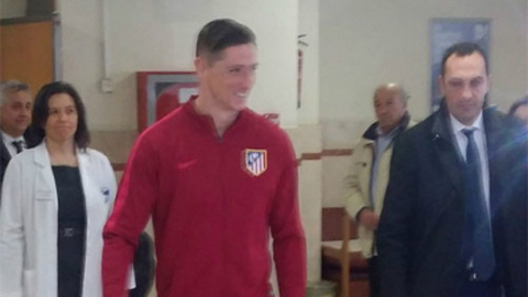 Torres trên đường rời bệnh viện