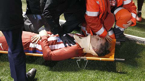 Torres xuất viện sau chấn thương kinh hoàng
