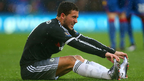 Conte lo lắng vì chấn thương của Hazard