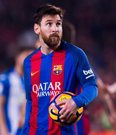 Messi dẫn đầu nhóm 