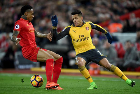 Sanchez đã tạo ra sự khác biệt cho Arsenal khi vào sân đầu hiệp 2