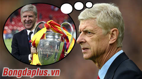 Ảnh chế: Wenger và giấc mơ Champions League