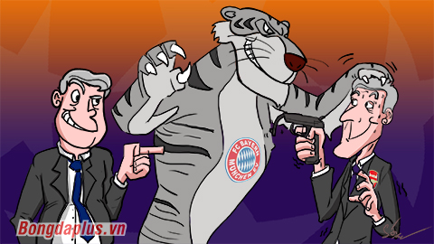Súng của Wenger gãy nòng trước Hùm xám Bayern