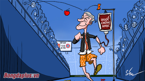 Wenger truyền... nước chống nhục