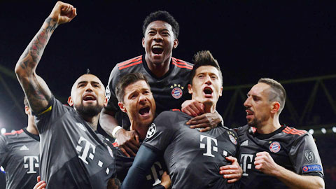 Bayern & "thói quen" vào tứ kết Champions League