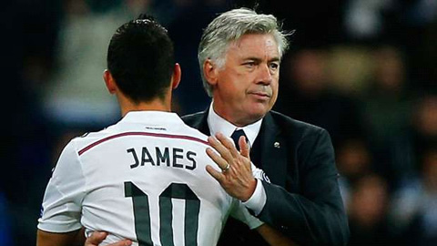 Ancelotti muốn đưa James về Bayern Munich